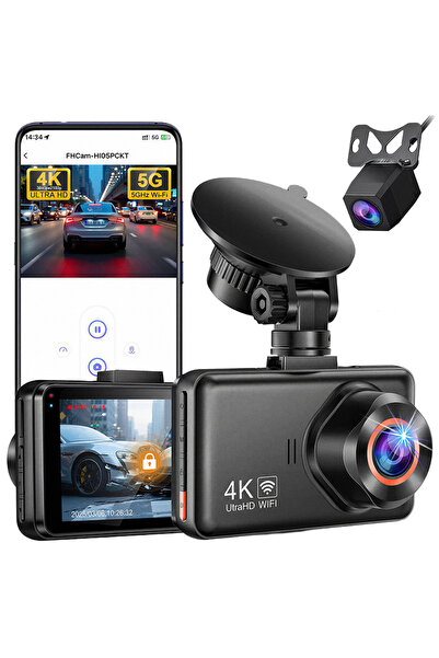 xenomo Κάμερα DVR αυτοκινήτου Xenomo ®   DASH PRO, 4K+2K, G-Sensor, 170 ° Περ...
