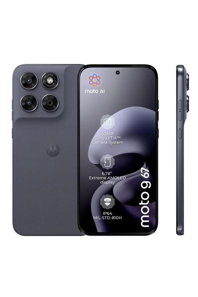 Motorola Мобилен телефон Moto G67, Mediatek Dimensity 6300, AMOLED 6.78 инча,...
