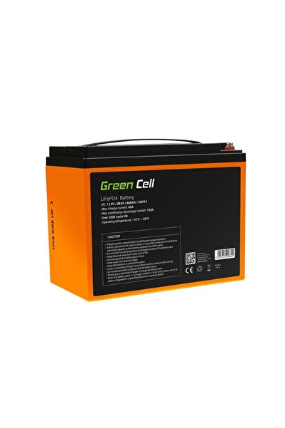 Greencell Acumulator LiFePO4 Green Cell 38Ah 12.8V 486Wh litiu-fier-fosfat