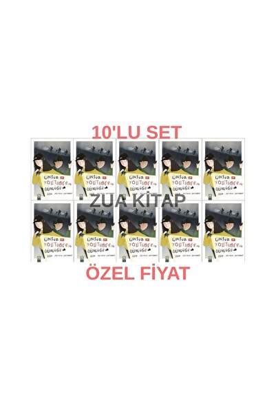 Tudem Yayınları ÜNSÜZ YOUTUBER'IN GÜNLÜĞÜ 10 ADET