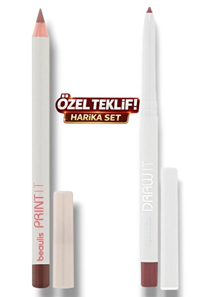 BEE BEAULİS 104 Caramel Dudak Kalemi & 506 Pink Charm Asansörlü Dudak Kalemi ...