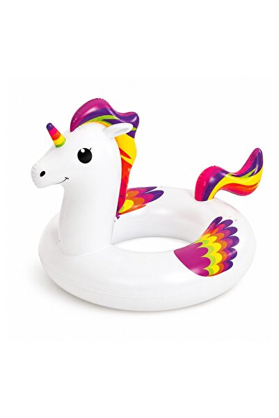 Flippy Colac Gonflabil pentru Inot, Flippy, Model Unicorn, Material PVC si St...