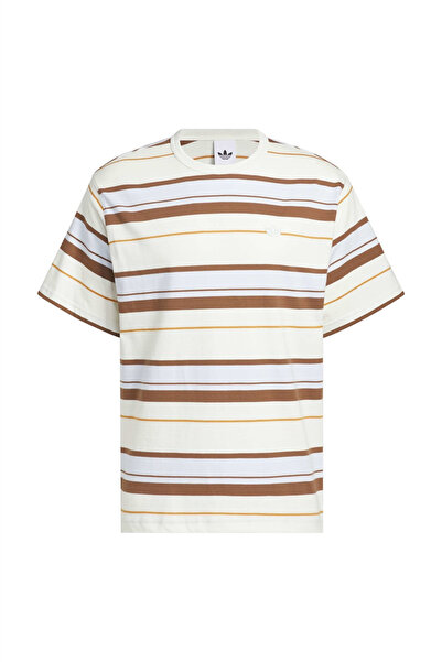 adidas Erkek Beyaz T-shirt STRIPE TEE KX1267