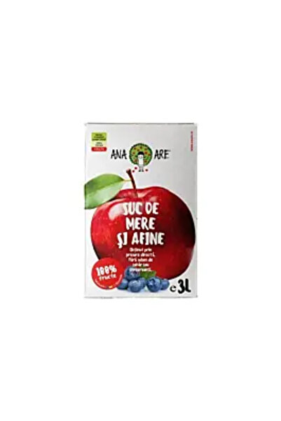 Ana are mere Suc de mere și afine 3 L