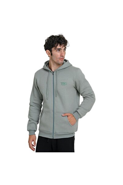 Target Jachetă fleece cu glugă pentru bărbați "Basics Trg" XL
