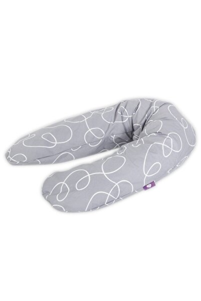Traeumeland Pernă de maternitate și alăptare Grey Dreams