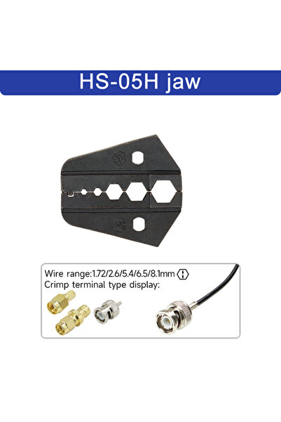 choice2 HS-05H jaw 1pcs HS Crimping Pliers Jaw For 230mm/9inch Pliers Plug Sp...