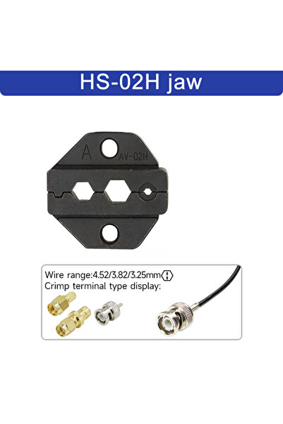 Choice8 HS-02H jaw 1pcs HS Crimping pliers jaw for 230mm pliers plug spring a...