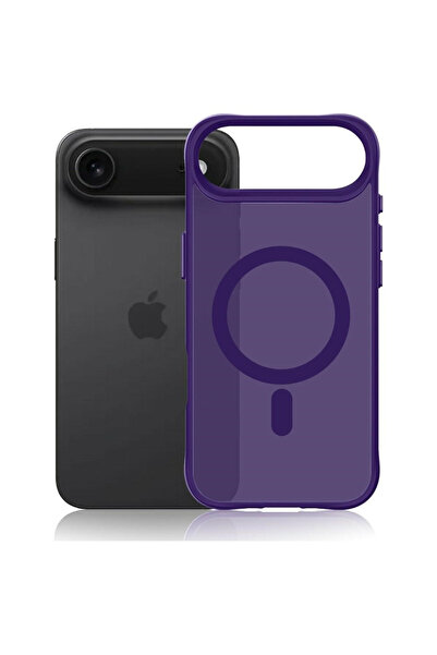 3MK Husă MagSafe Smoke MagCase pentru iPhone 17 Air, Mov fumuriu