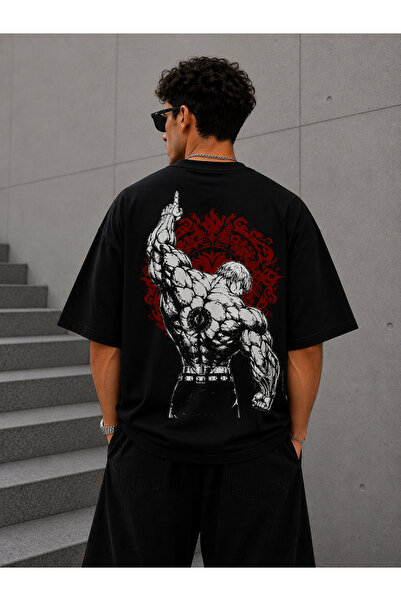 Escanor The One Oversize Unisex Tişört – Seven Deadly Sins Anime Baskılı T-Shirt
