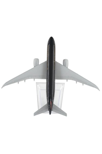 OEM Model de avion Boeing B787 al Royal Jordanian Airlines, metal, 16 cm, scară 1:400