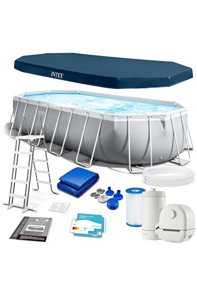 Intex Piscină de grădină cu cadru 610x305cm 6 în 1 26798