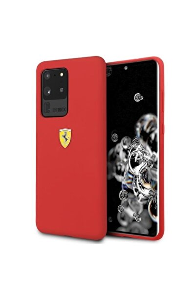 Ferrari Husă de silicon SF pentru Samsung Galaxy S20 Ultra, Roșu