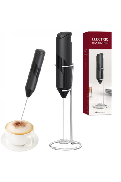 Tim Mixer electric pentru spumă de lapte cu suport vertical, motor puternic, ...