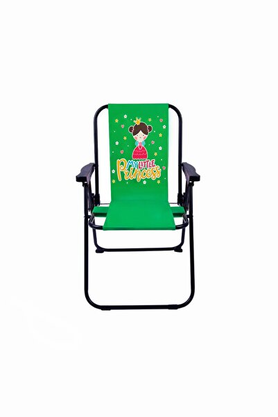 Exent 2-6 Yaş MyLittle Princess - LÜX Çocuk Piknik Sandalyesi-Mini Kamp Sanda...