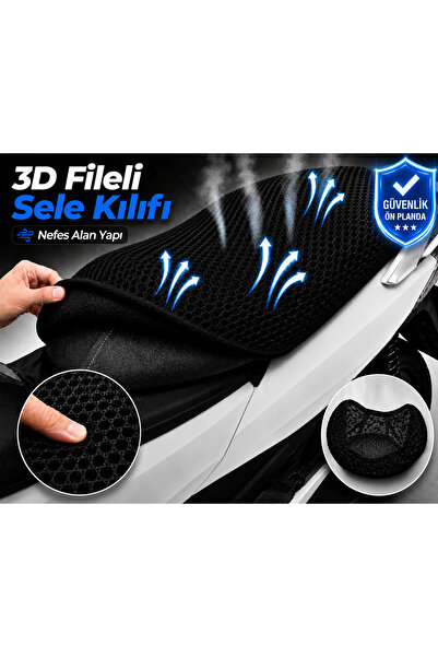 Vi Caro Husa scaun motocicleta Arora Special 125 Husa scaun din plasa 3D Prot...