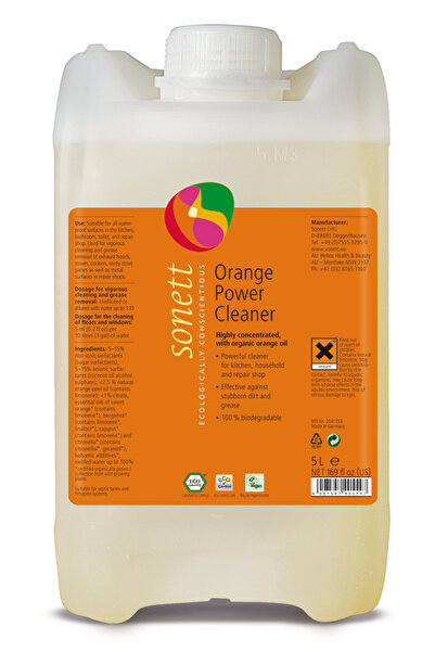 Sonett Detergent lichid universal concentrat cu ulei de portocale 5l