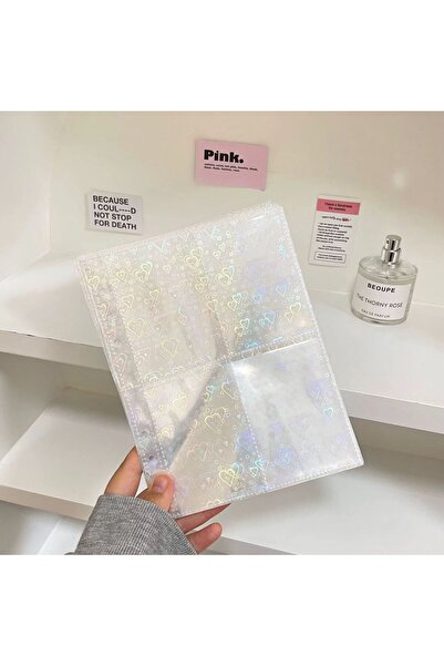 Kpop Dünyasi Binder Dosyası İç Sayfa Kalp Desenli (10 Adet)