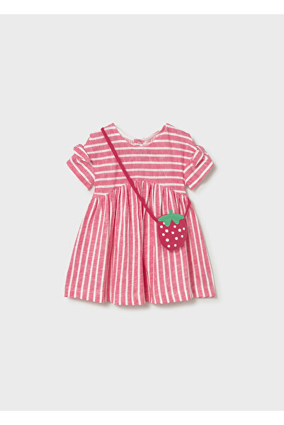 MAYORAL Baby Girl Printed Dress with Bag 1919