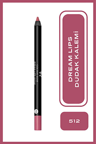 Golden Rose Dream Lips Lipliner - 512 Dusty Rose - Dudak Kalemi