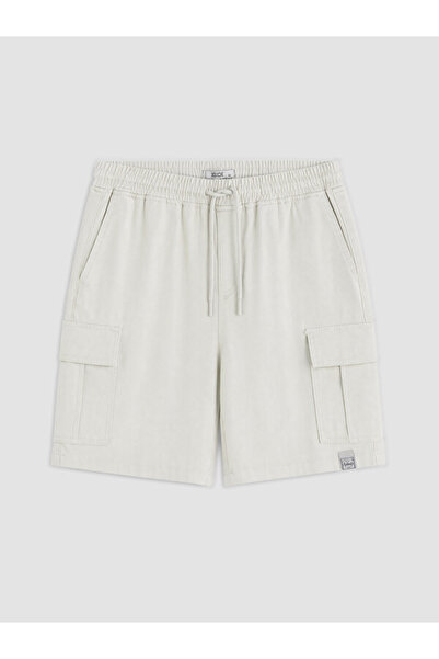 LC Waikiki Ανδρικά σορτς Cargo με κορδόνι στη μέση από την Shining Store, Spa...