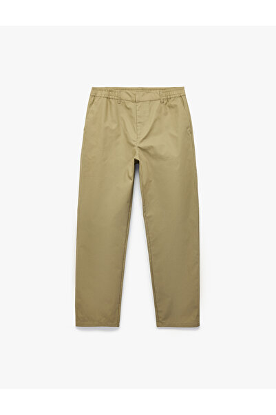 Koton Regular Fit Trousers with Normal Waist Pockets