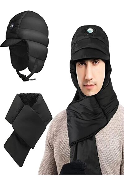 Tagvo Seturi de căciulă și fular pentru bărbați și femei, căciulă tip beanie ...