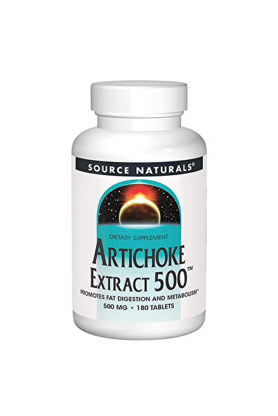 source naturals مستخلص الخرشوف، 45 قرصًا، 500 ملغ