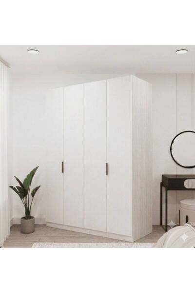 Dian Mobilya %100 MDF 4 Kapılı Gardrop