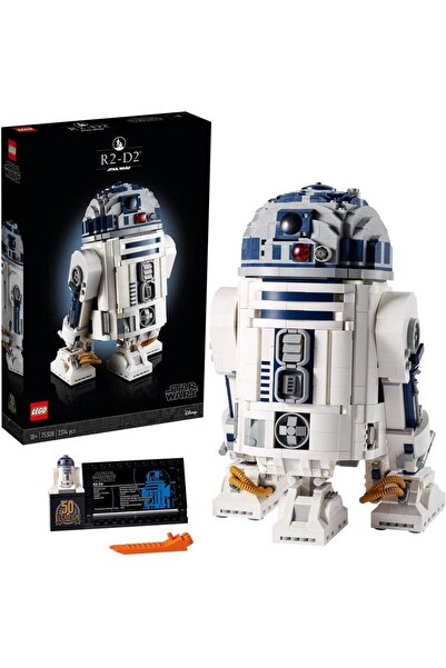 LEGO مجموعة بناء روبوت R2-D2 من ستار وورز للبالغين، نموذج عرض قابل للتجميع مع...