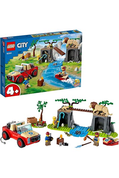 LEGO مجموعة بناء سيتي وايلدليف ريسكيو أوف رودر 60301 (157 قطعة)