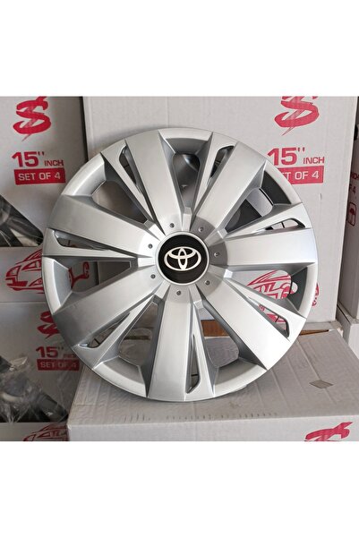 Universal Toyota Corolla / Yaris / Auris 15 inç Uyumlu Jant Kapağı 4'lü Takım...