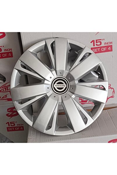 Universal 15 inç Nissan Micra / Almera / Primera / Note Uyumlu Jant Kapağı 4'...