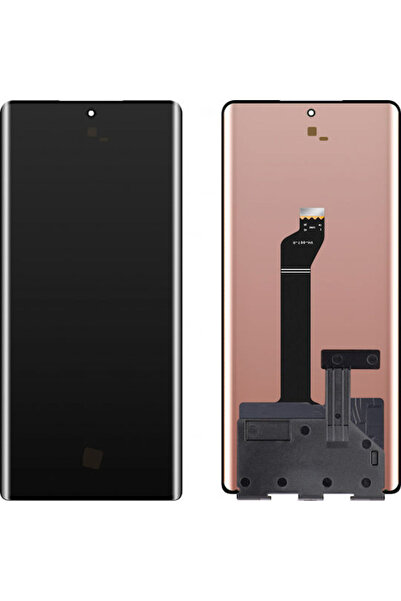 OEM Οθόνη MP με μηχανισμό αφής και πλαίσιο για Honor 70 (Μαύρο)