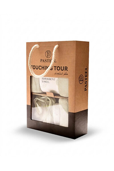 pasteel Bath Set Pastel Touching Tour |   Soft Towel and Washcloth