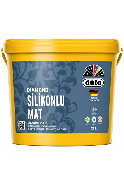 Düfa Diamond Silikonlu İç Cephe Boyası 20 Kg Beyaz
