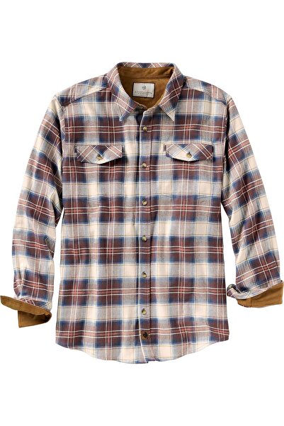 Legendary Whitetails Flannel shirt with full-length buttons for men from (one...