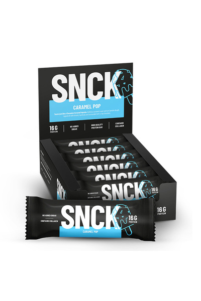 Snck Yüksek Protein Bar 55 Gr 12 Adet - KARAMEL FINDIK