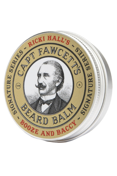 Captain Fawcett Balsam de barbă Ricki Halls Booze and Baccy, 60 ml