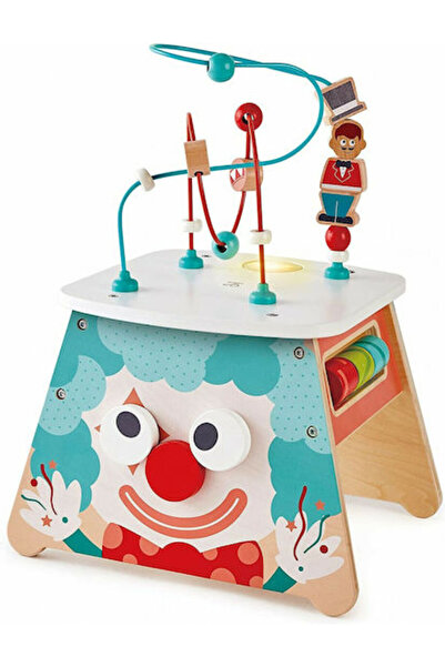 Hape Κύβος Δραστηριοτήτων Φωτιζόμενο Τσίρκο από Ξύλο με Φώτα για 18++ Μηνών