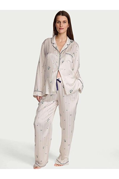 Victoria's Secret Signature Saten Pijama Takımı