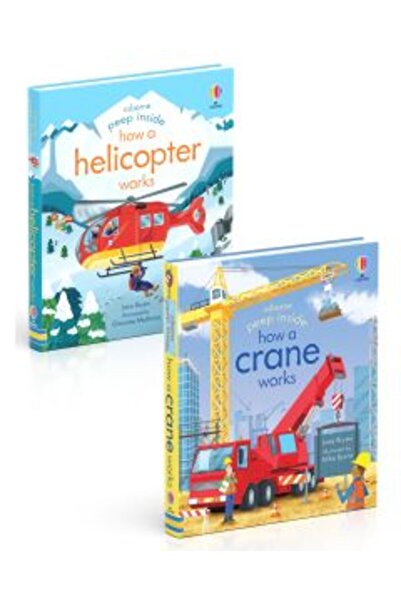 Usborne Peep Inside Set Vehicles