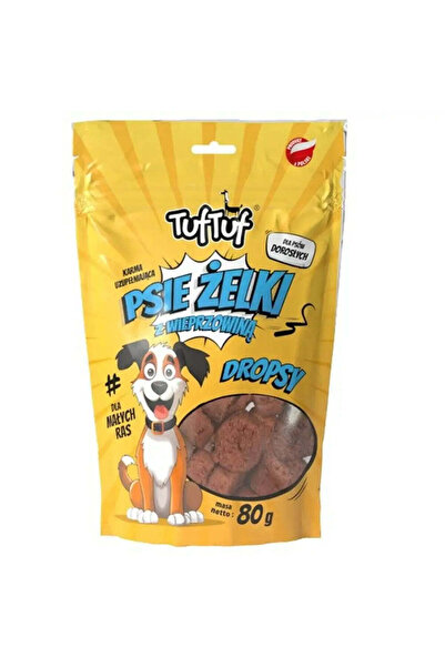 TüfTüf Studio Gustare pentru câini Tuftuf Porc 80 g