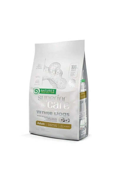 Nature's Protection Hrană uscată Îngrijire Superioară Câini Albi Miel 4 kg