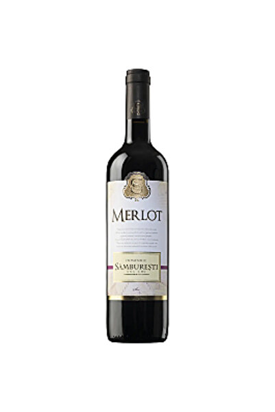 Domeniile Samburesti Vin roșu uscat, Merlot, 0,75 L