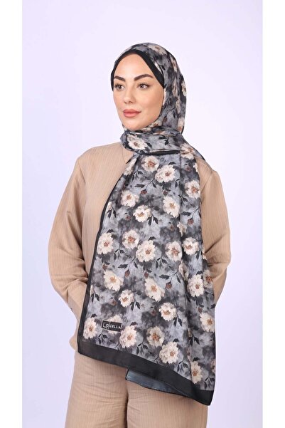 locella Koza Pamuk Şal Siyah