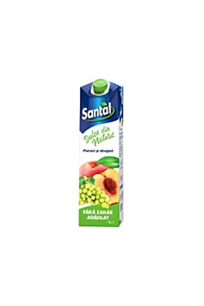 ŞANTAL Santal Nectar sugar-free, with peaches and grapes 1 L