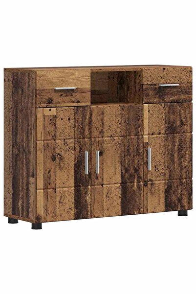 vidaxl Dulap din Lemn Lemn vechi 88,5 x 30,5 x 73 cm Lemn compozit