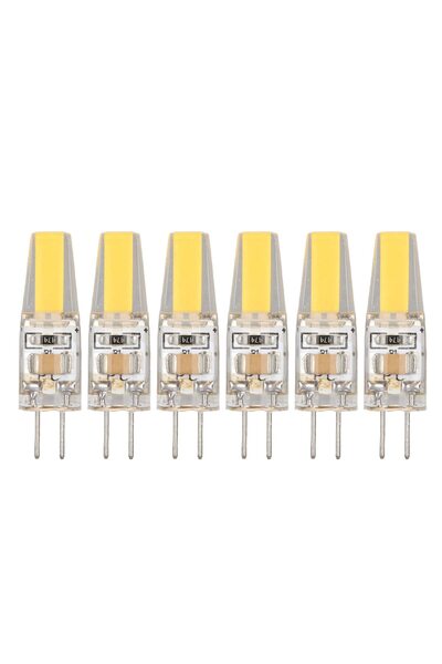 OEM Bec LED G4 COB 6W 500lm, economic energetic, pachet de 6, pentru lămpi de...