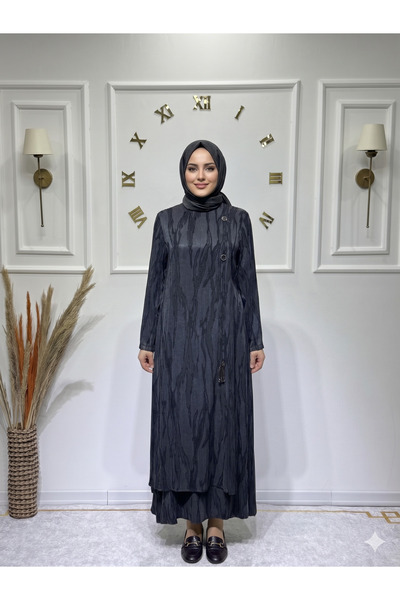 ModaMinar Women's New Season Kupra Fabric Dress